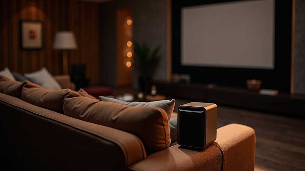 brand matched rear speakers