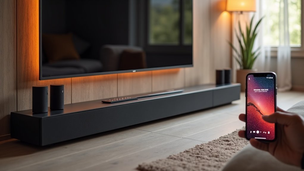 configure multiroom soundbar system