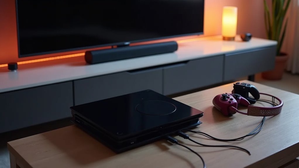 connect soundbar to ps5