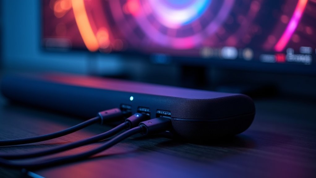 connecting soundbars to consoles