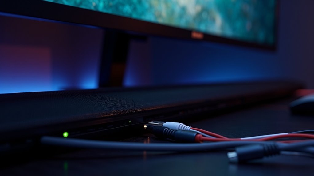 connecting soundbars to pc