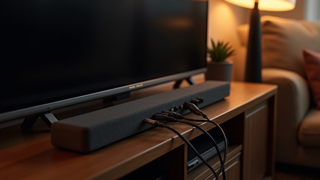 connecting soundbars to tvs
