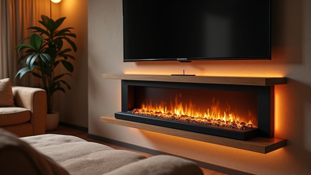 fireplace soundbar heat deflectors