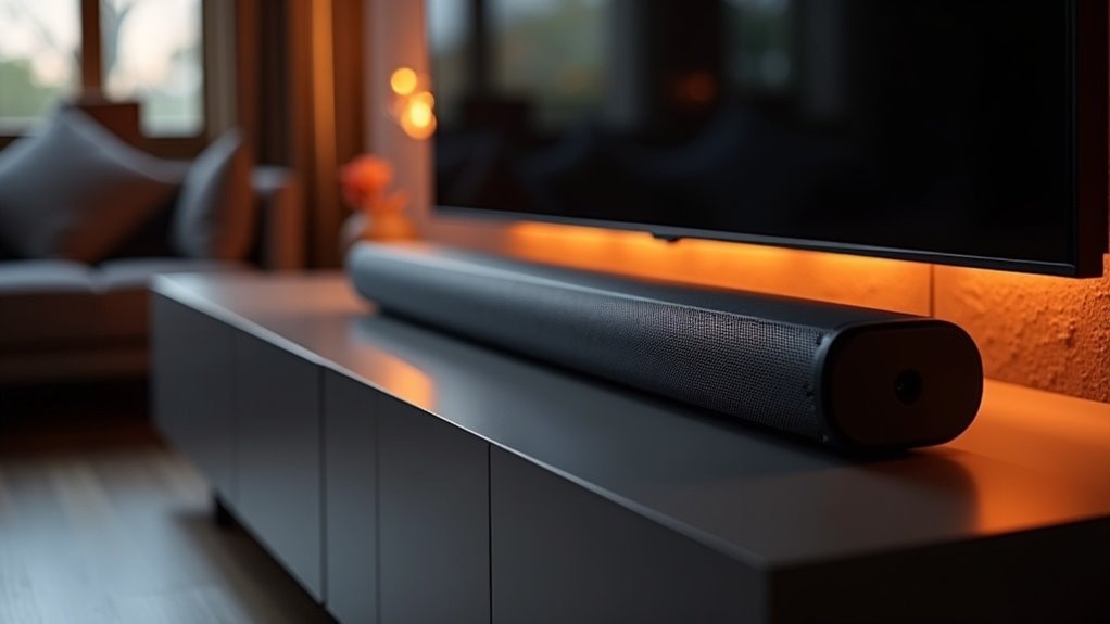 impressive audio soundbar controls