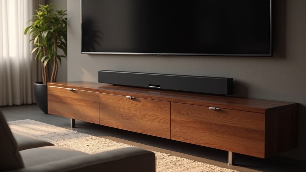 optimal soundbar mounting height