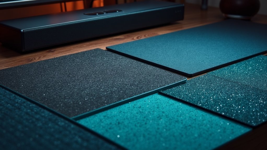 secure soundbar anti slip mats
