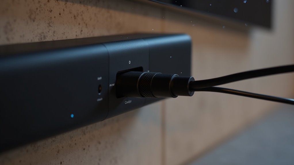 soundbar cable wall routing