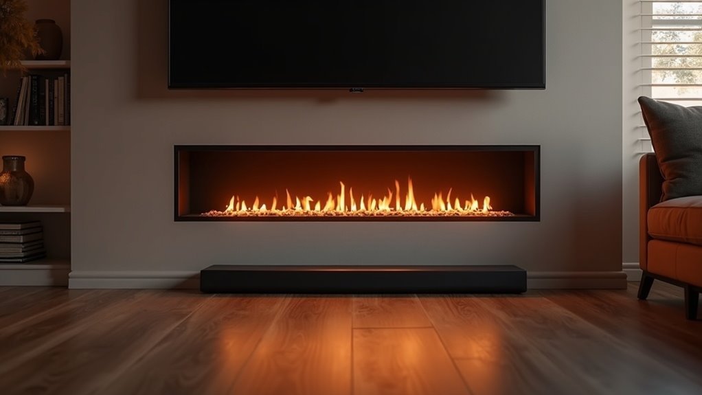 soundbar integration with fireplace tv