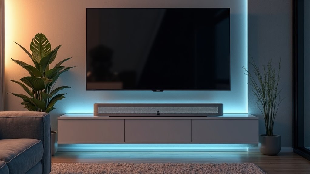 soundbar lighting for ambiance
