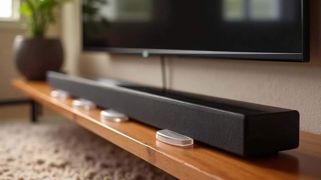 soundbar vibration isolation techniques