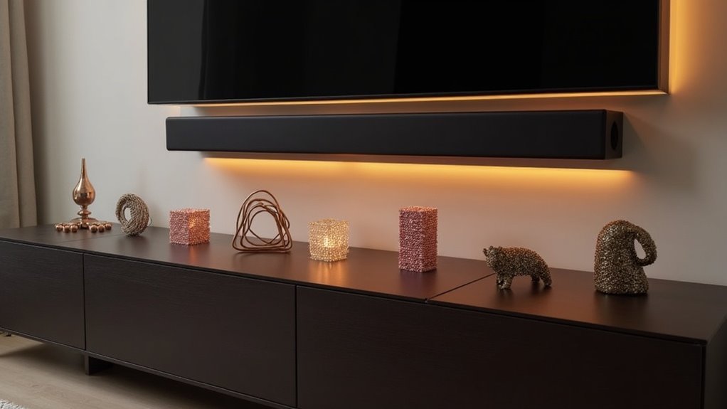 soundbar wire accent pieces