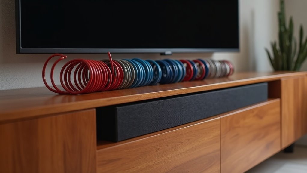 soundbar wire management solutions