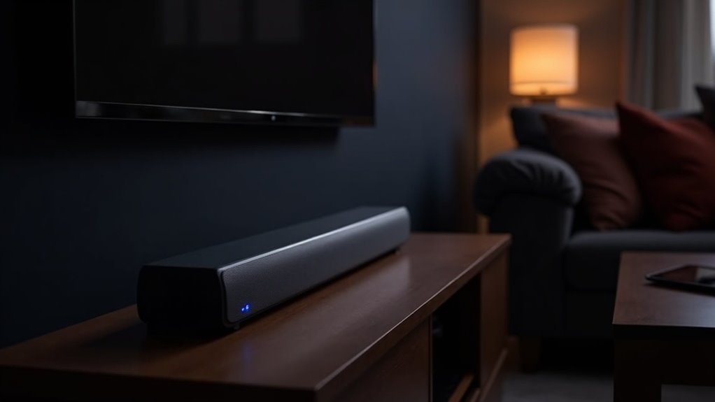 soundbars nighttime audio feature