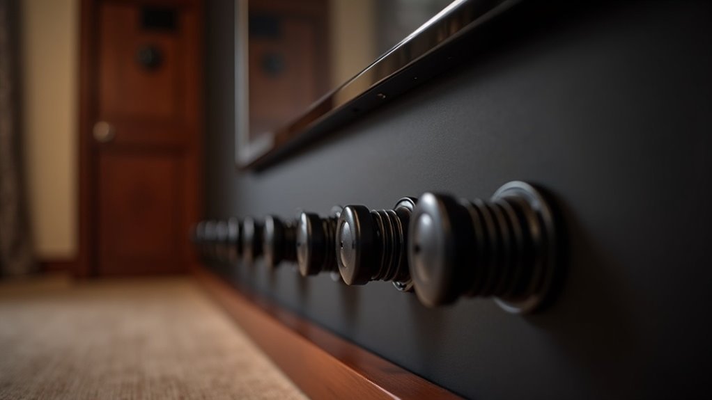 subwoofer cable wall grommets