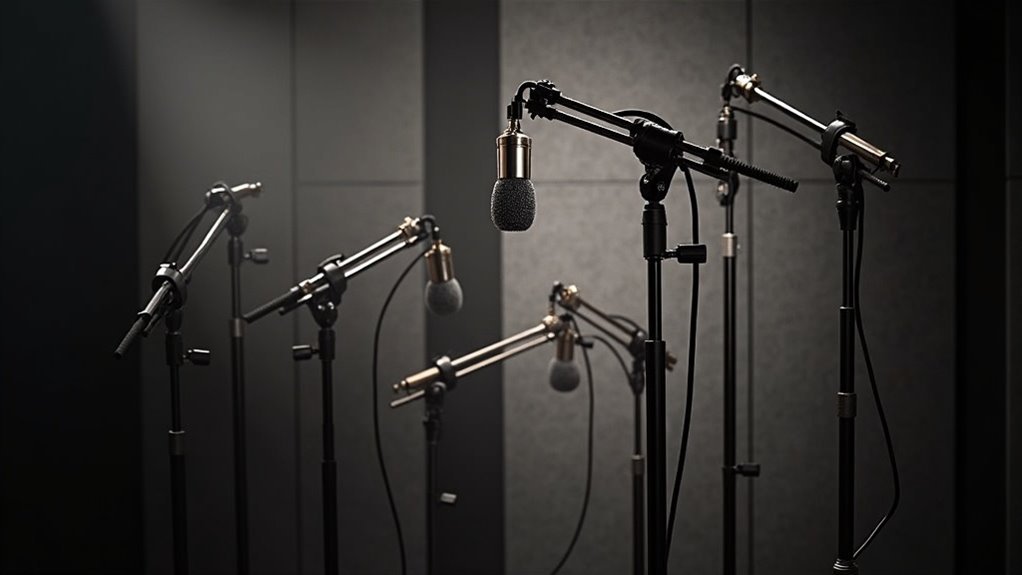 tripod boom arms selection