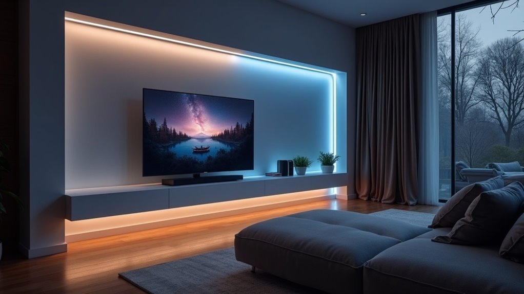 tunable white soundbar strips