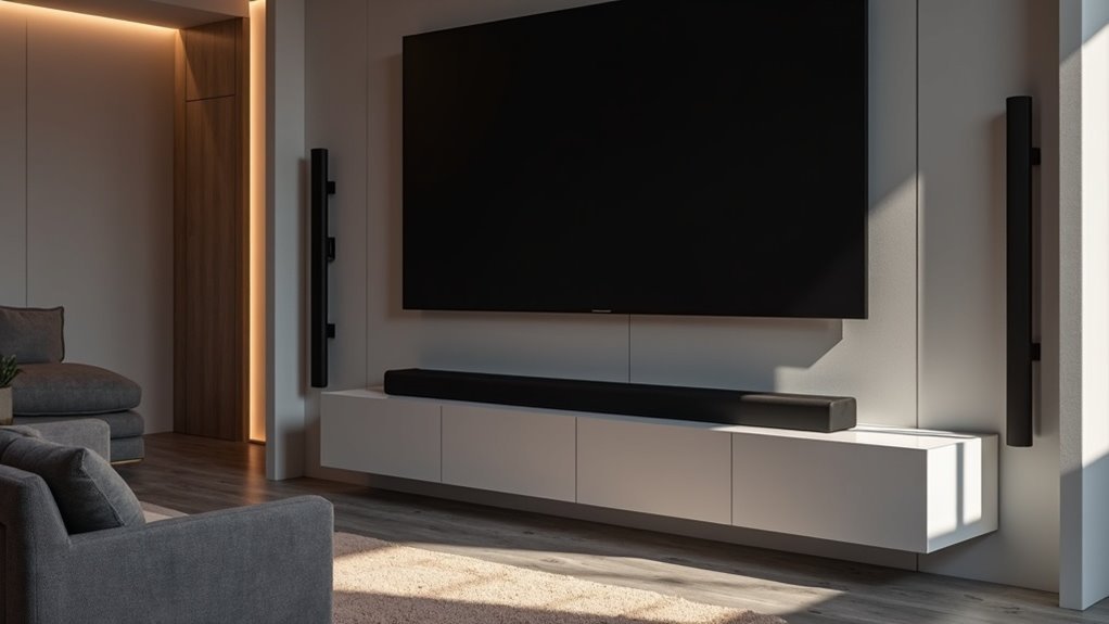 vertical soundbar mounting brackets