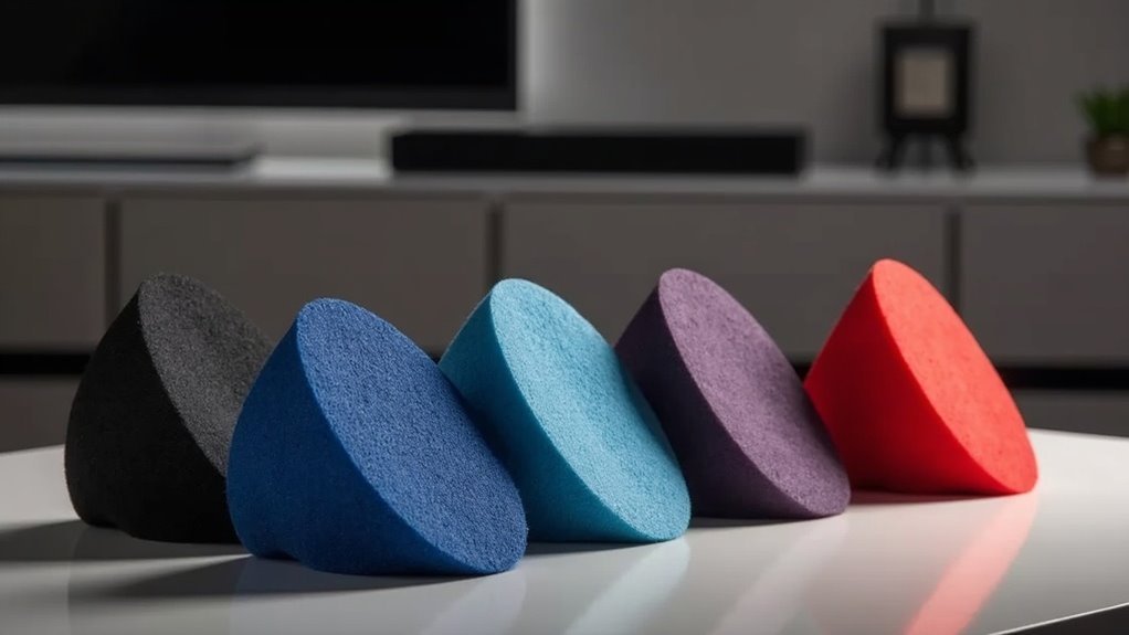 vibration damping foam wedges